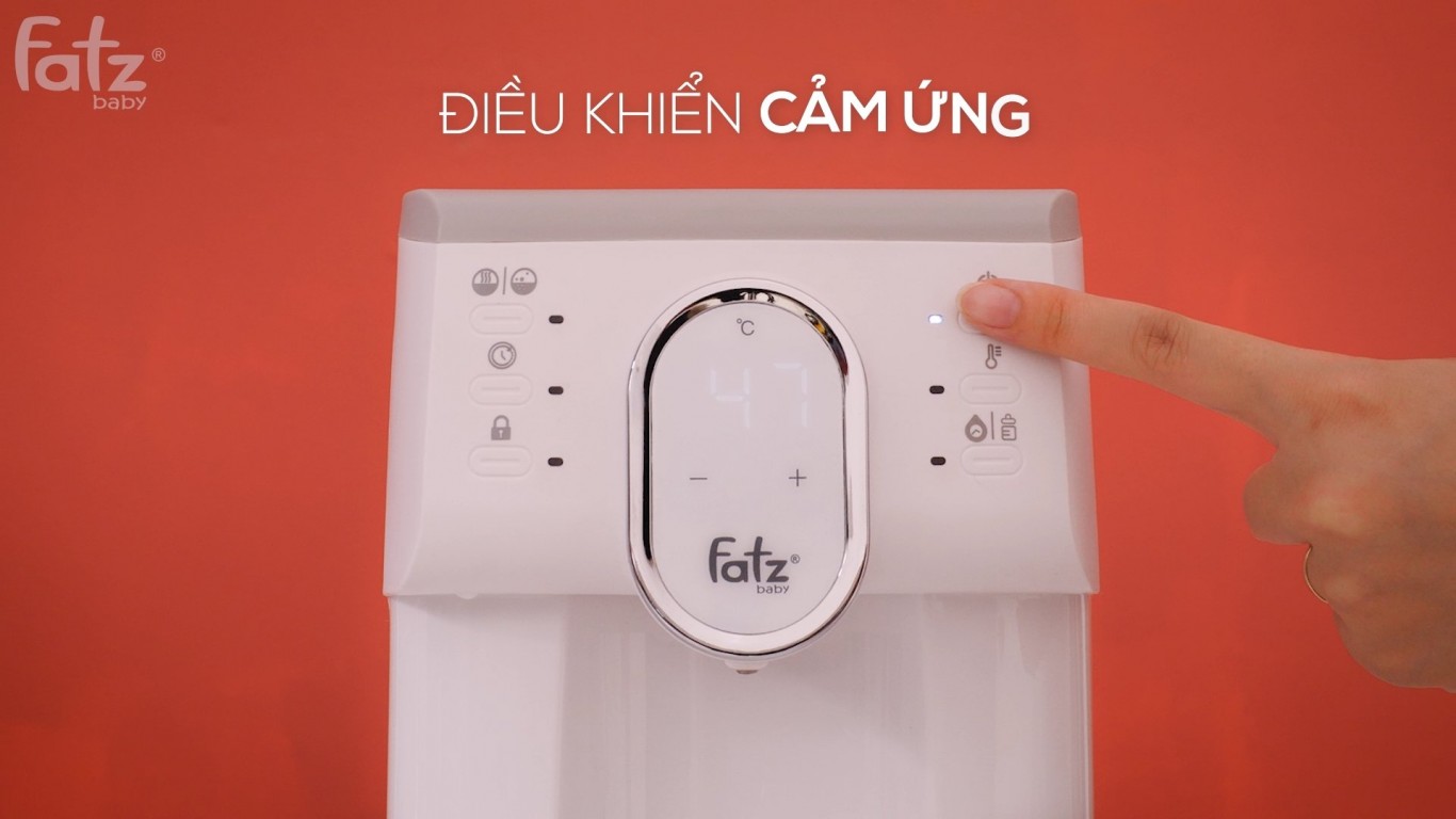 MÁY ĐUN VÀ HÂM NƯỚC PHA SỮA THÔNG MINH FATZBABY SMART 2 PLUS - FB3818TN