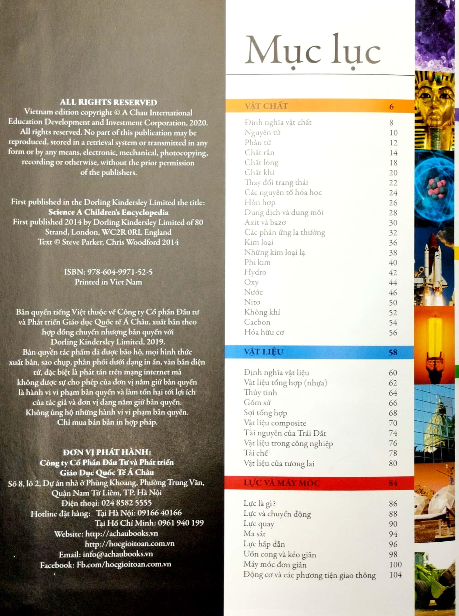 Bách Khoa Toàn Thư - Khoa Học - Science A Children's Encyclopedia - Bìa Cứng