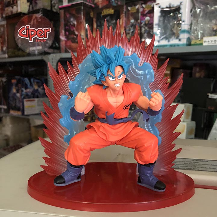 Mô hình Son Goku Kaioken - Mô hình goku 7 viên ngọc rồng