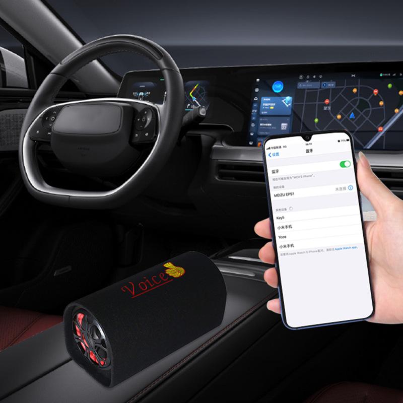 Giao hàng nhanh 5 inch 6 inch 8 inch 10 inch loại đường hầm thẻ cắm âm thanh xe hơi bluetooth công suất cao loa ô tô loa siêu trầm ô tô