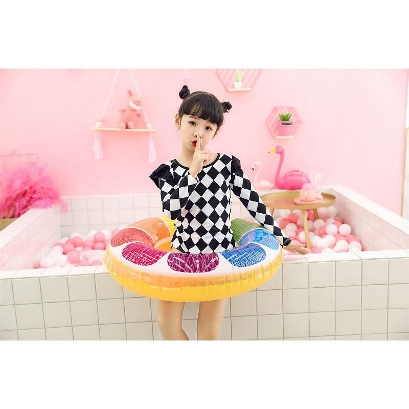 Vòng bơi phao cho bé đầy màu sắc Vòng tròn bơm hơi Vòng tròn cao su cho bể bơi Phao bãi biển Đồ chơi dưới nước