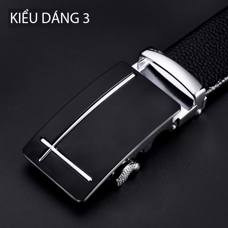 Thắt lưng/ dây nịt nam da bò thật phong cách thời trang Châu Âu mã 74230DI.KD