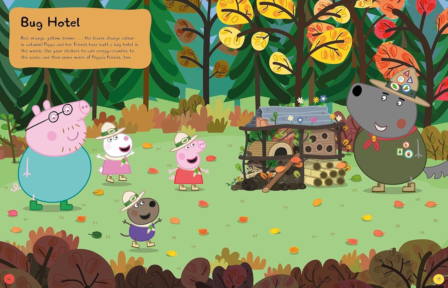 Sách Peppa Pig: Peppa'S Seasons Sticker Book_Pguk 0125