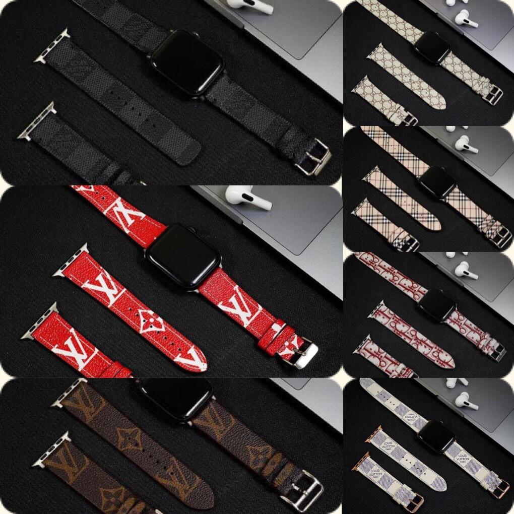 Bộ sưu tập dây da họa tiết cực xinh xắn dành cho apple watch