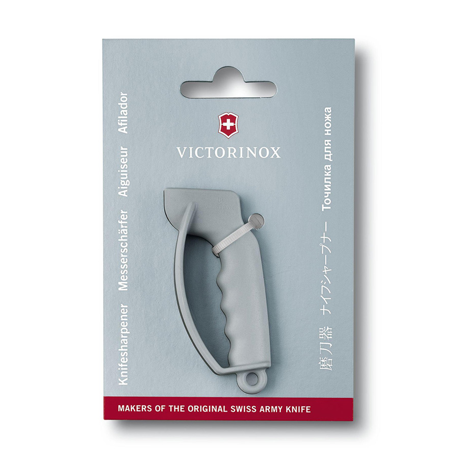 Dụng cụ mài dao đa năng Victorinox VICTORINOX - THỤY SĨ:Dụng cụ mài dao của Thụy Sĩ dễ dàng sử dụng Hỗ trợ mài sắc các loại dao có lưỡi thẳng và lưỡi răng cưa