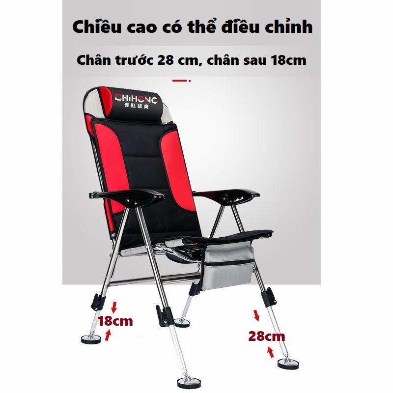 Ghế Câu Đài Địa Hình Săn Hàng SKK-31 Cao Cấp Sanami Fishing - Dễ Dàng Điều Chỉnh Và Mang Theo