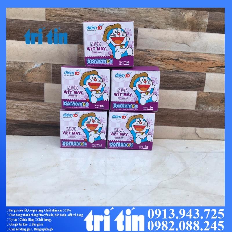 Mực Viết Máy Điểm 10 Doraemon Màu Tím - Mực Queen Tím Nữ Hoàng