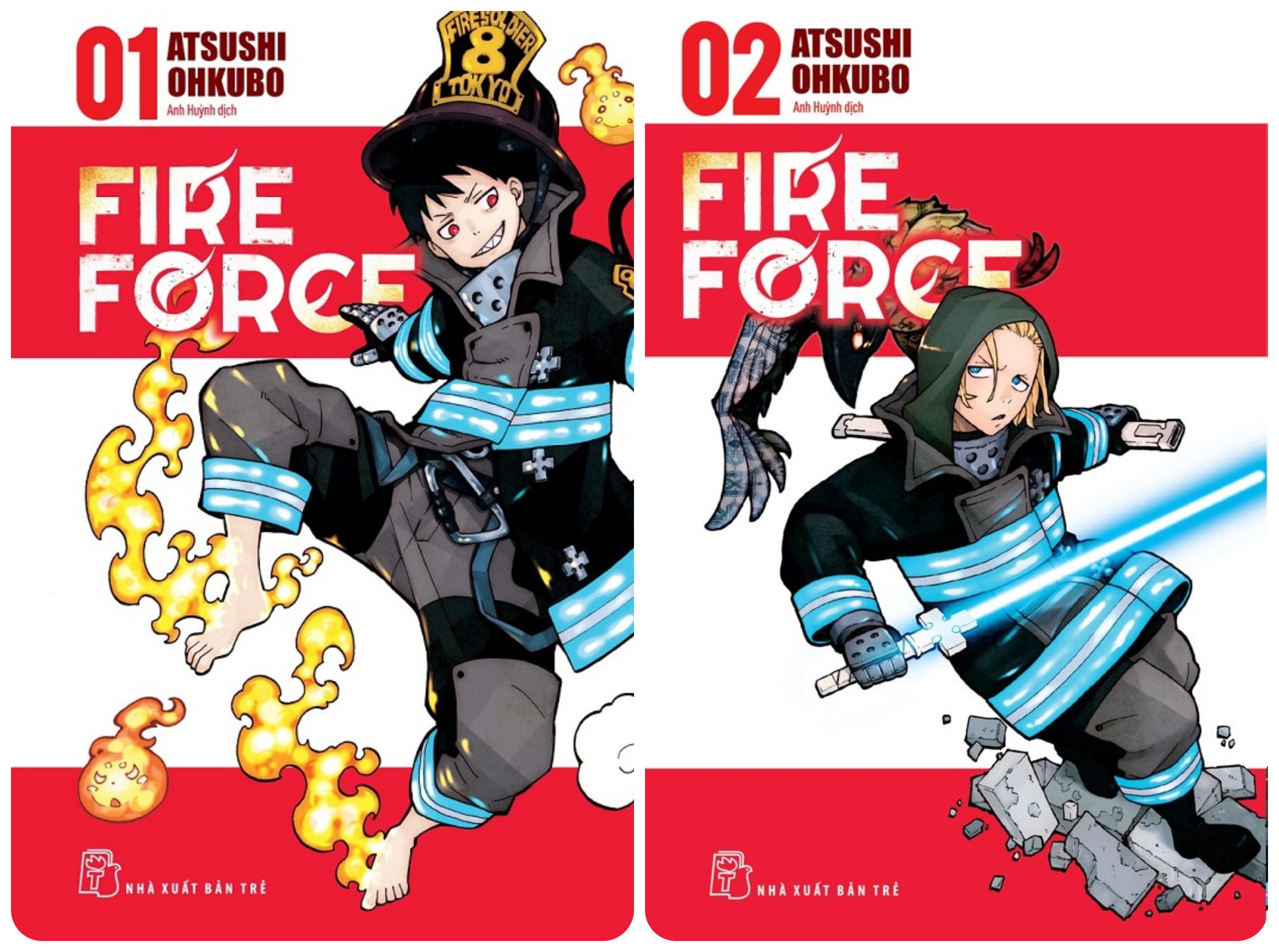 Fire Force Combo Tập 1-3  -Tntmanga