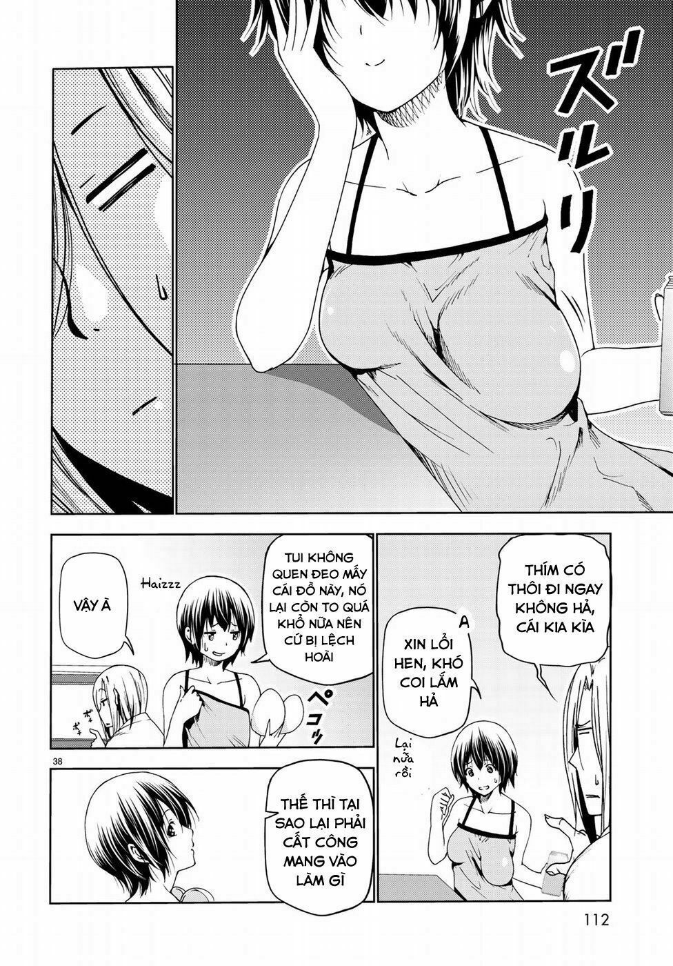 cô gái thích lặn - grand blue chapter 51 36