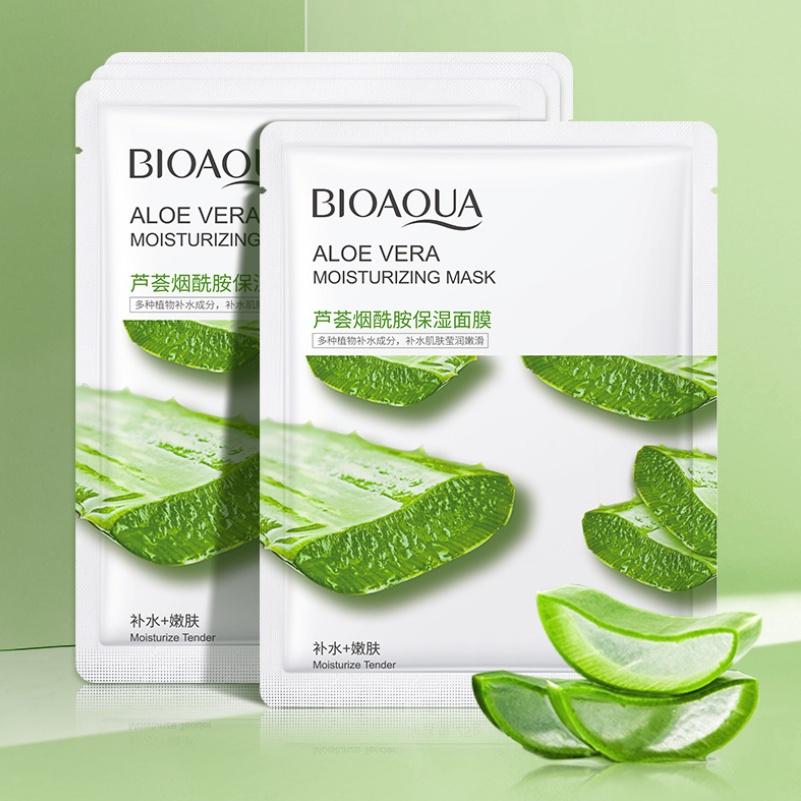 Mặt Nạ Bioaqua Dưỡng Ẩm Làm Trắng Da Chiết Xuất Thiên Nhiên 25g