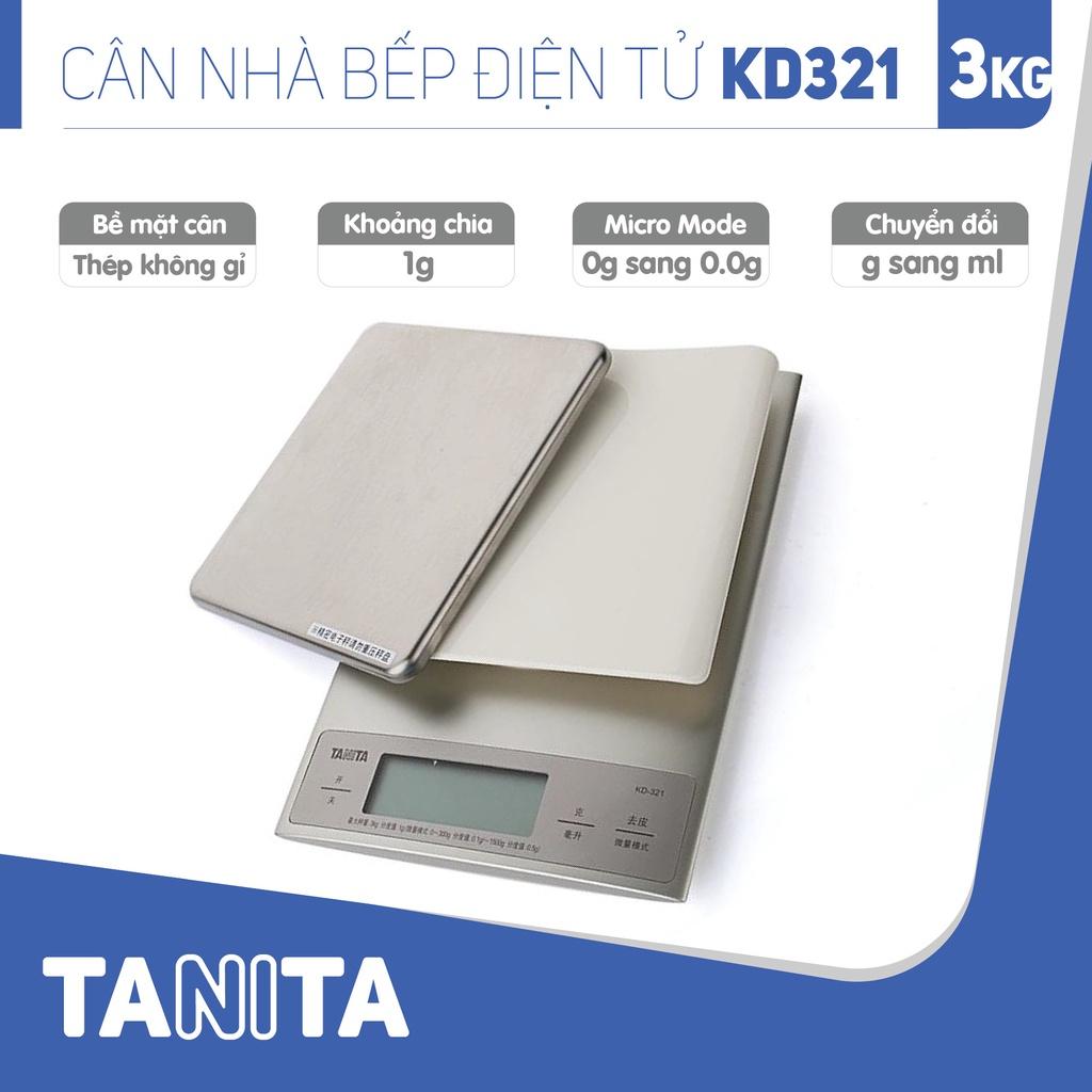 CÂN TIỂU LY TANITA-NHẬT BẢN (KD-192 và KD-321), cân nhà bếp chính xác đo được cả chất lỏng