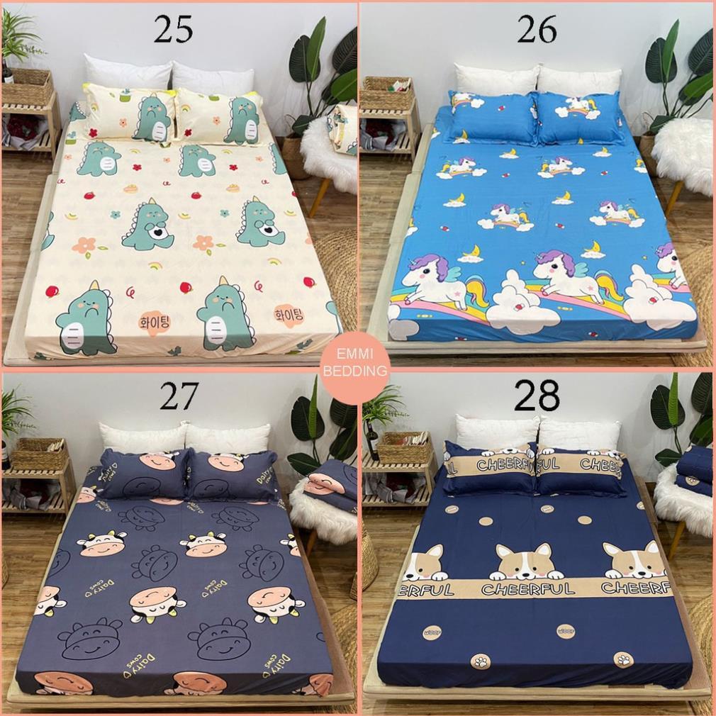 Bộ ga gối cotton poly