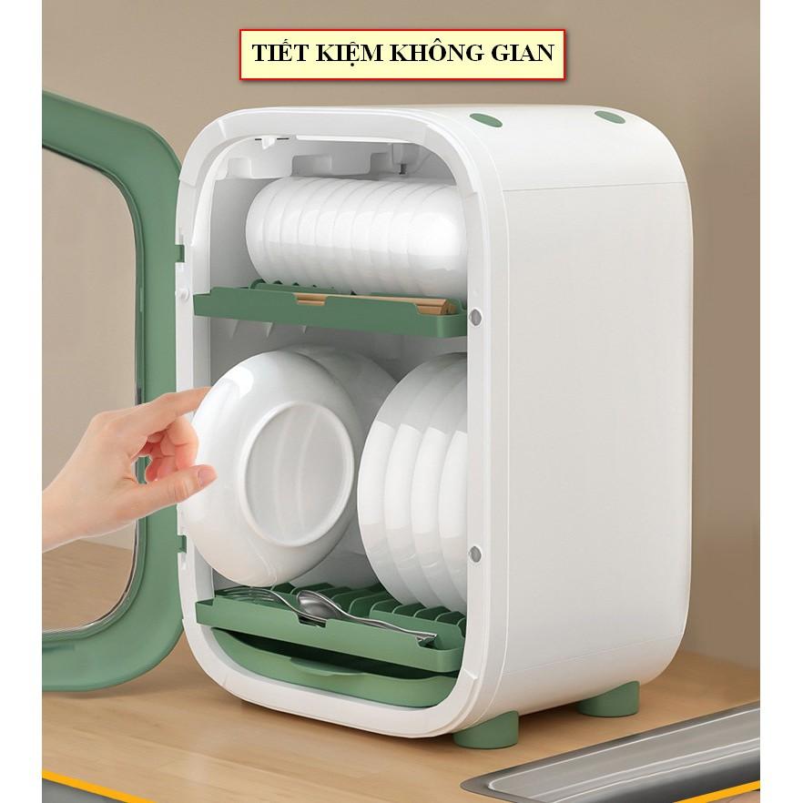 Tủ chén dĩa khử trùng tia cực tím GreenLife - Dung tích 35L