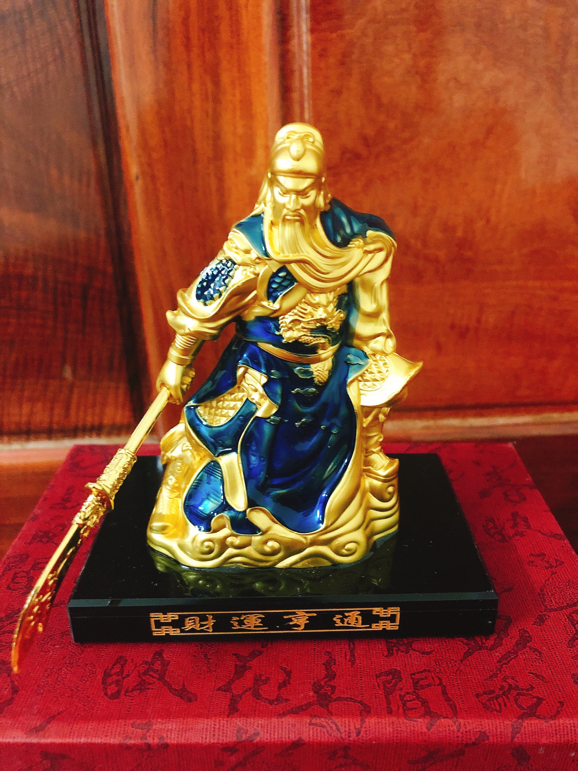 Tượng Quan Công Trang Trí Xe Hơi và để phòng khách