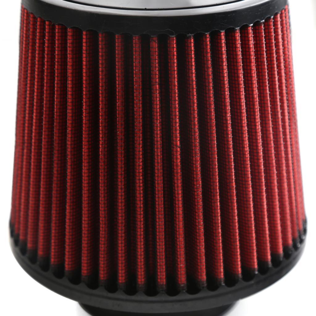 2pcs 76mm 3inch Neck Double Cone High Intake Air Filters for Auto Overhaul