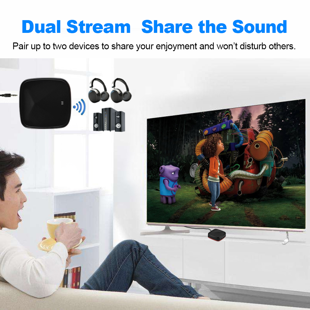 Bộ chuyển đổi quang học Bluetooth 5.0 Hỗ trợ AptX Độ trễ thấp CSR8675