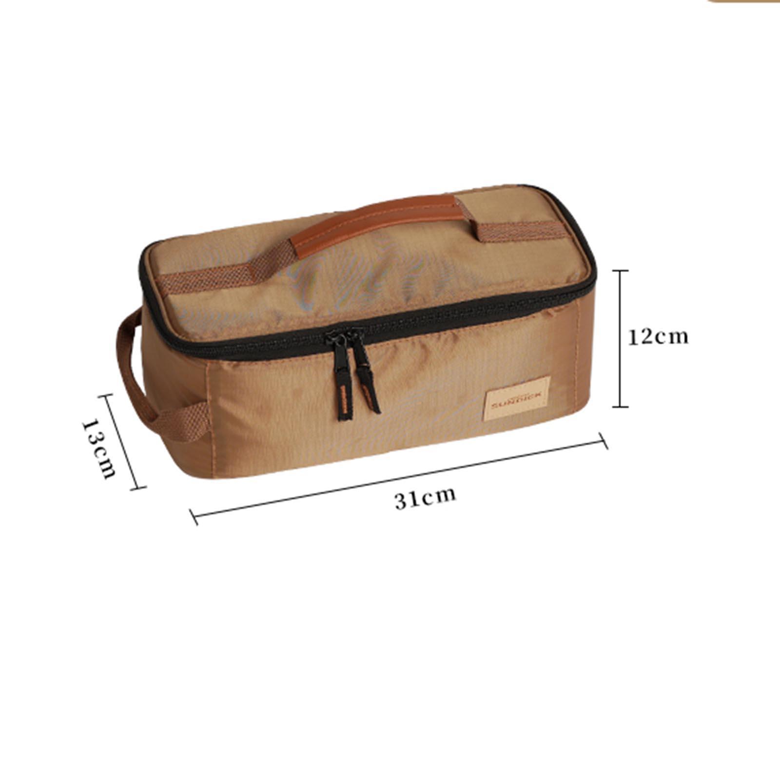 Camping Cookware Storage Bag Handbag Portable Container Case Picnic Bag Tableware Carry Bag for Kitchen Outdoor BBQ Pantry Grill Accessories