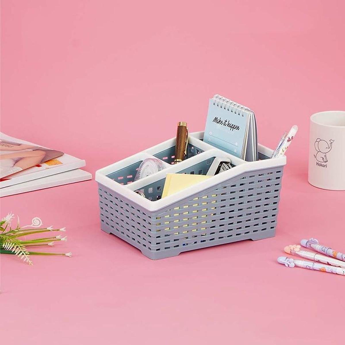 Kệ mỹ phẩm 4 ngăn kiểu giả đan mây độc đáo Việt Nhật 5688