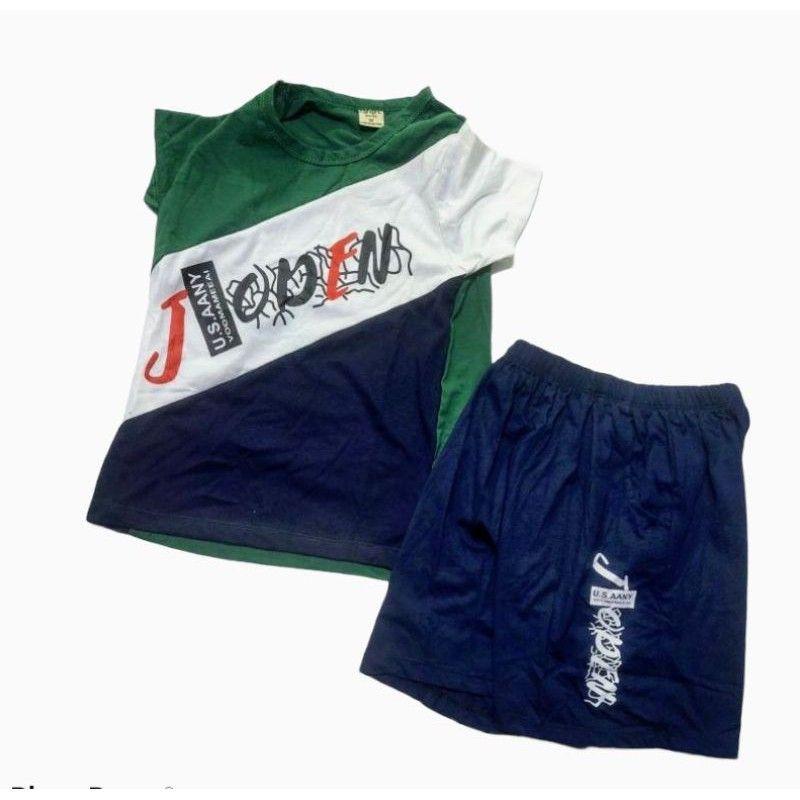 Bộ Cộc Tay Bé Trai Size Đại Cotton 26-40kg