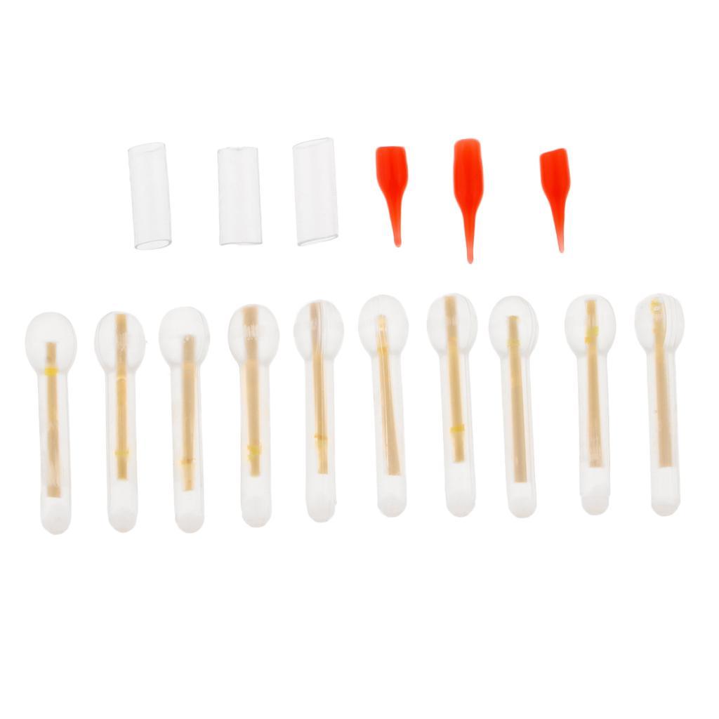 2-4pack 1 Box Fishing Glow Stick Fluorescent Light Stick Wand Tube 4.5 Big Head