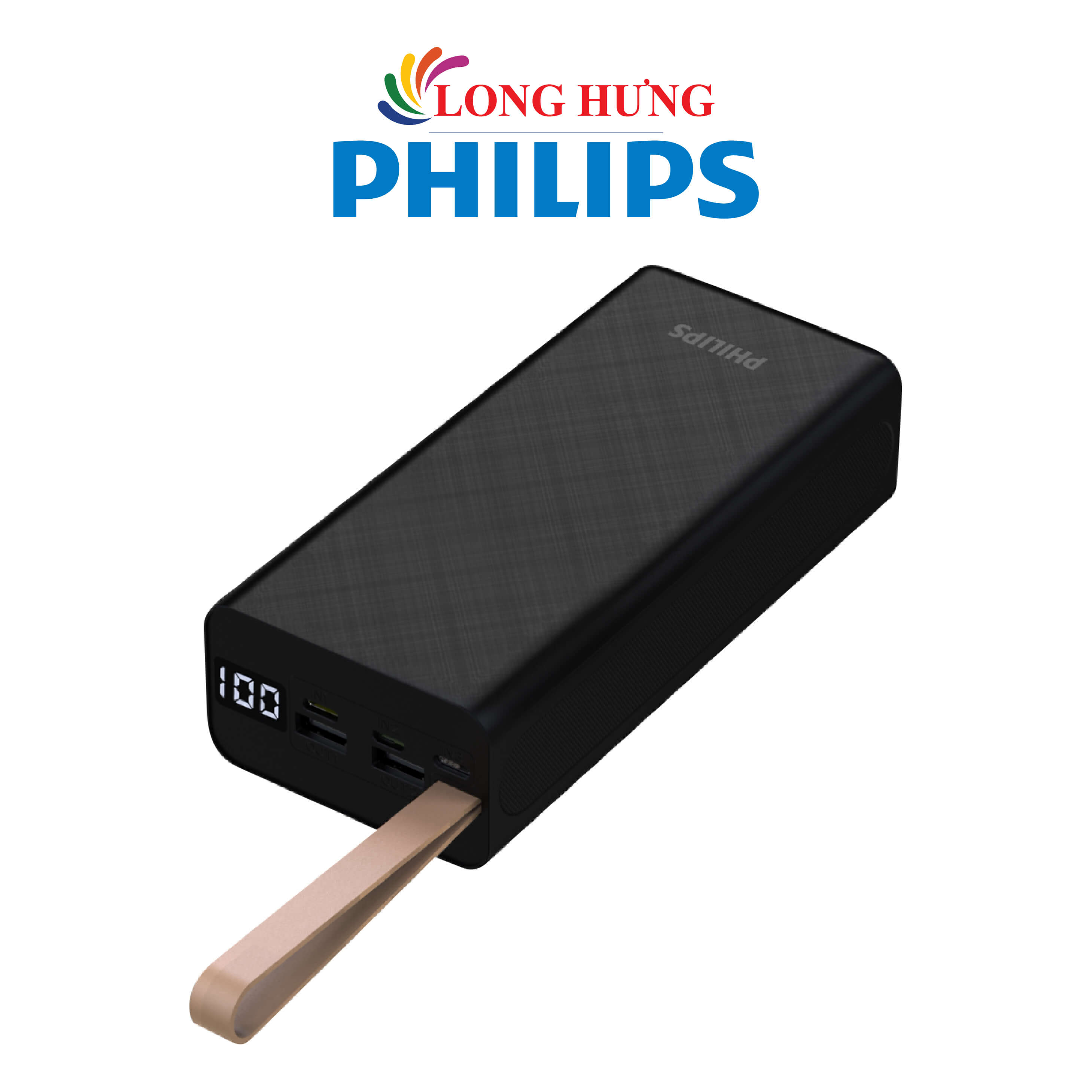 Sạc dự phòng Philips Universal 22.5W PD 30000mAh DLP9790HB/97 - Hàng chính hãng