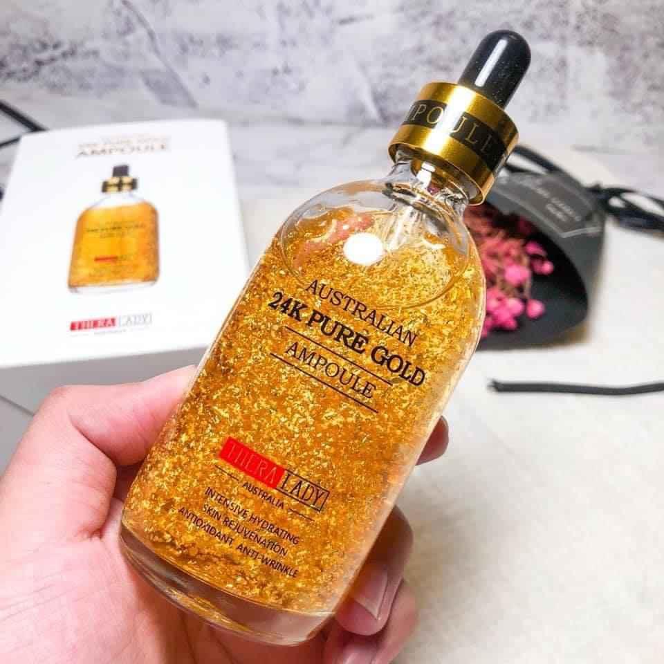 SERUM TINH CHẤT VÀNG 24K PURE GOLD AMPOULE 100ml - THERA LADY