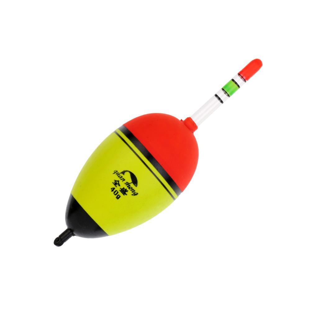 3x EVA Belly Floats Glow Stick Luminous Lighting Night Bobber Fishing Float