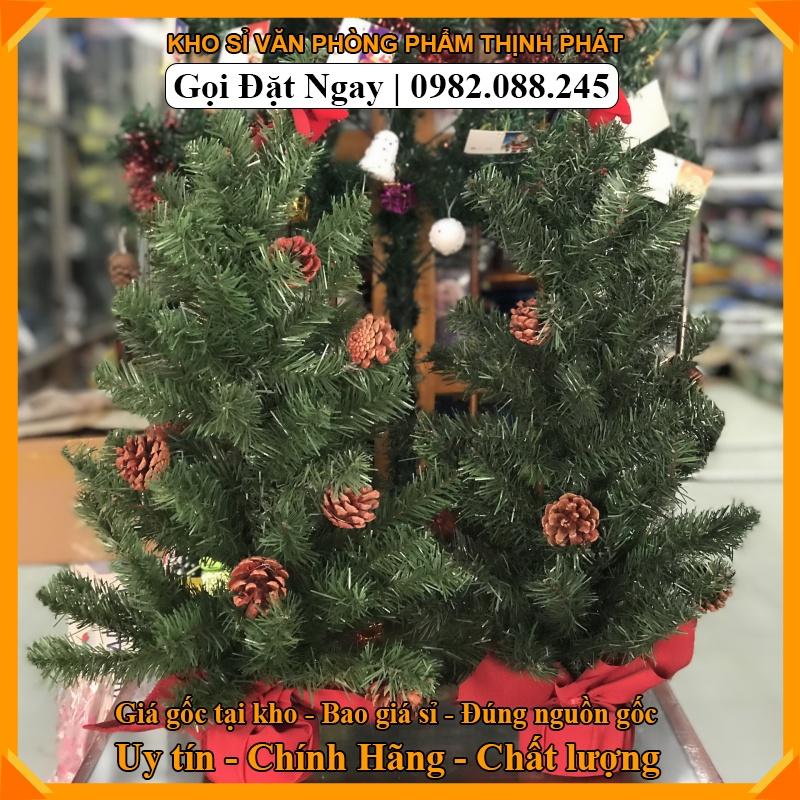 Cây Thông Noen, Tặng Kèm Bộ Phụ Kiện Trang Trí Chiều Cao60cm-90cm-120cm-150cm Đón Giáng Sinh An Lành