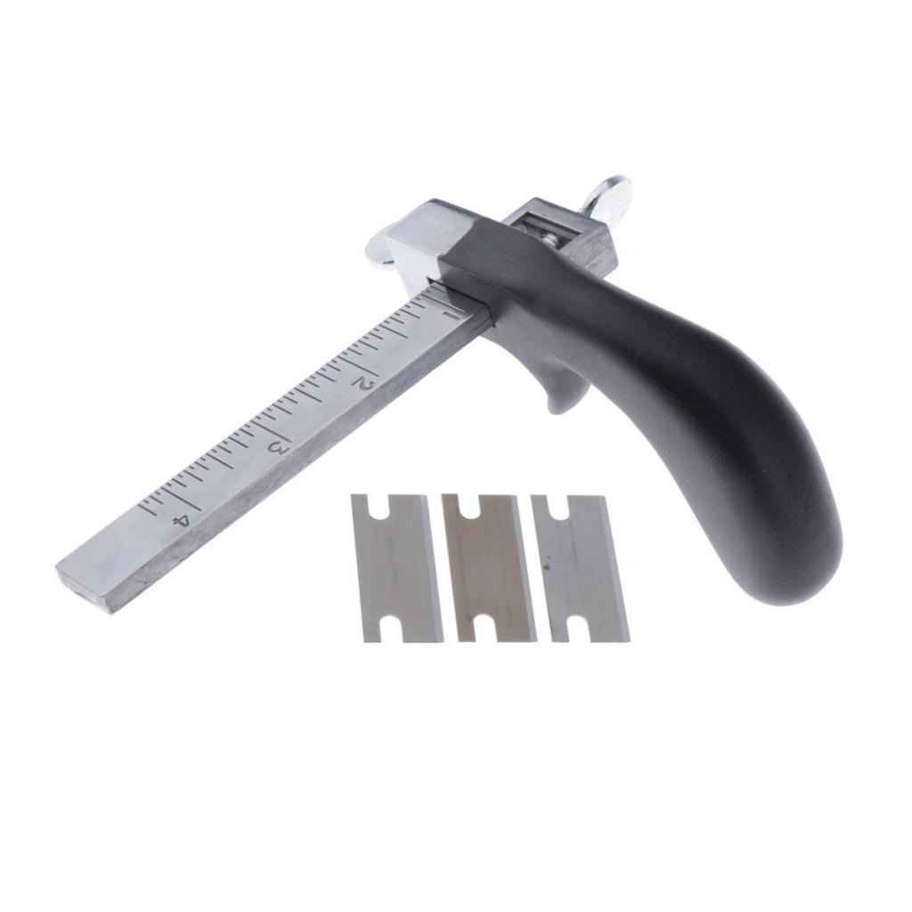 Aluminium Alloy Draw Gauge Strap Cutter Leather Or Lace Strap Cutter Tool