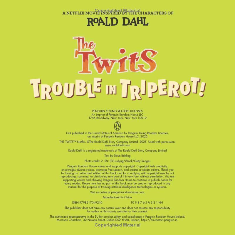 Sách ngoại văn: The Twits - Trouble In Triperot!