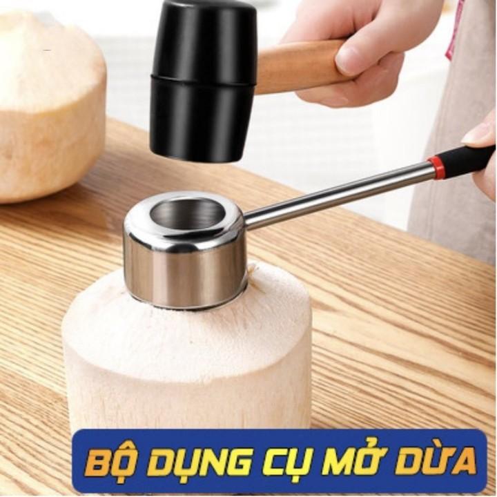 Bộ dụng cụ Nạo Dừa trọn vẹn COCO Japan Full 3pcs