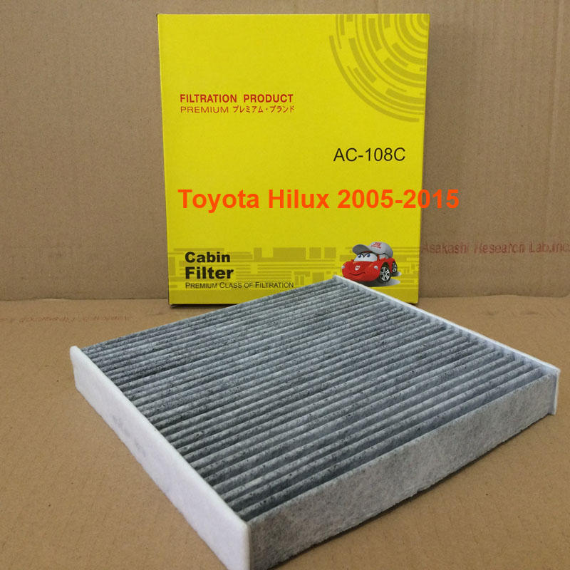 Lọc gió điều hòa AC108-7 dành cho Toyota Hilux 2005, 2006, 2007, 2008, 2009, 2010, 2011, 2012, 2013, 2014, 2015 871390K010