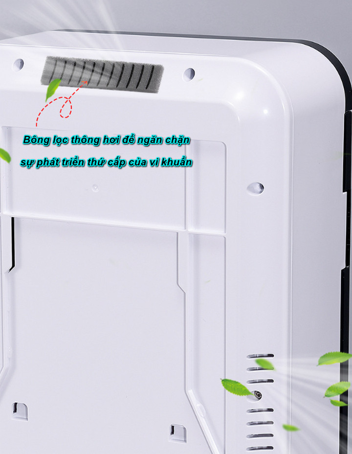 Hộp khử trùng dụng cụ ăn UV có làm khô nhanh Intelligent Sterilization cao cấp - Home and Garden