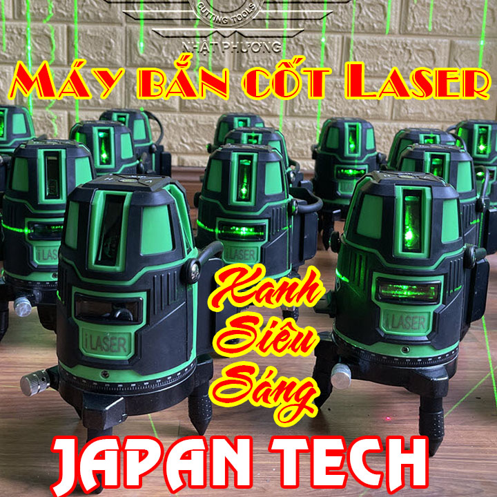 Máy Bắn Cốt Nền Laser 5 Tia Xanh Japan