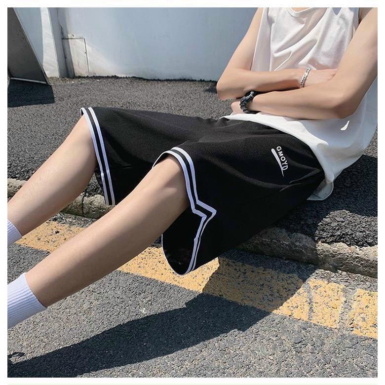 Quần short đùi thể thao nam nữ basic unisex phong cách đường phố Hàn Quốc ulzzang chất liệu nỉ da cá