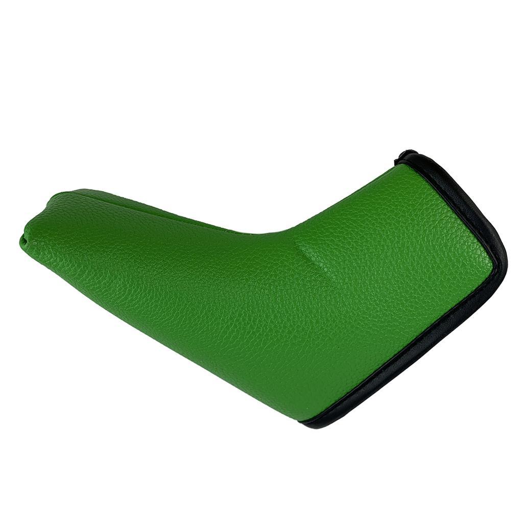 4-5pack Golf Blade Putter Head Cover Protector Club Headcover Accessories Green