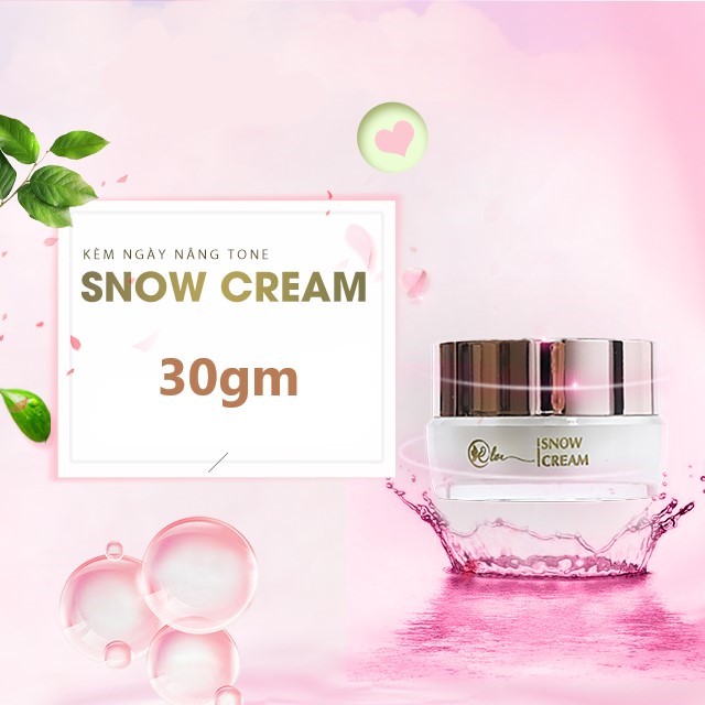 Kem Ngày Elite Snow Cream - 30 Gram - Hàng Chính Hãng - Tinh Chất Dưỡng Trắng - Make Up - Với SPF 55/PA+++ Độ Chống Nắng Cao - Bảo Vệ Da Tối Ưu Khỏi Tia Ngoại Ánh Sáng Mặt Trời.