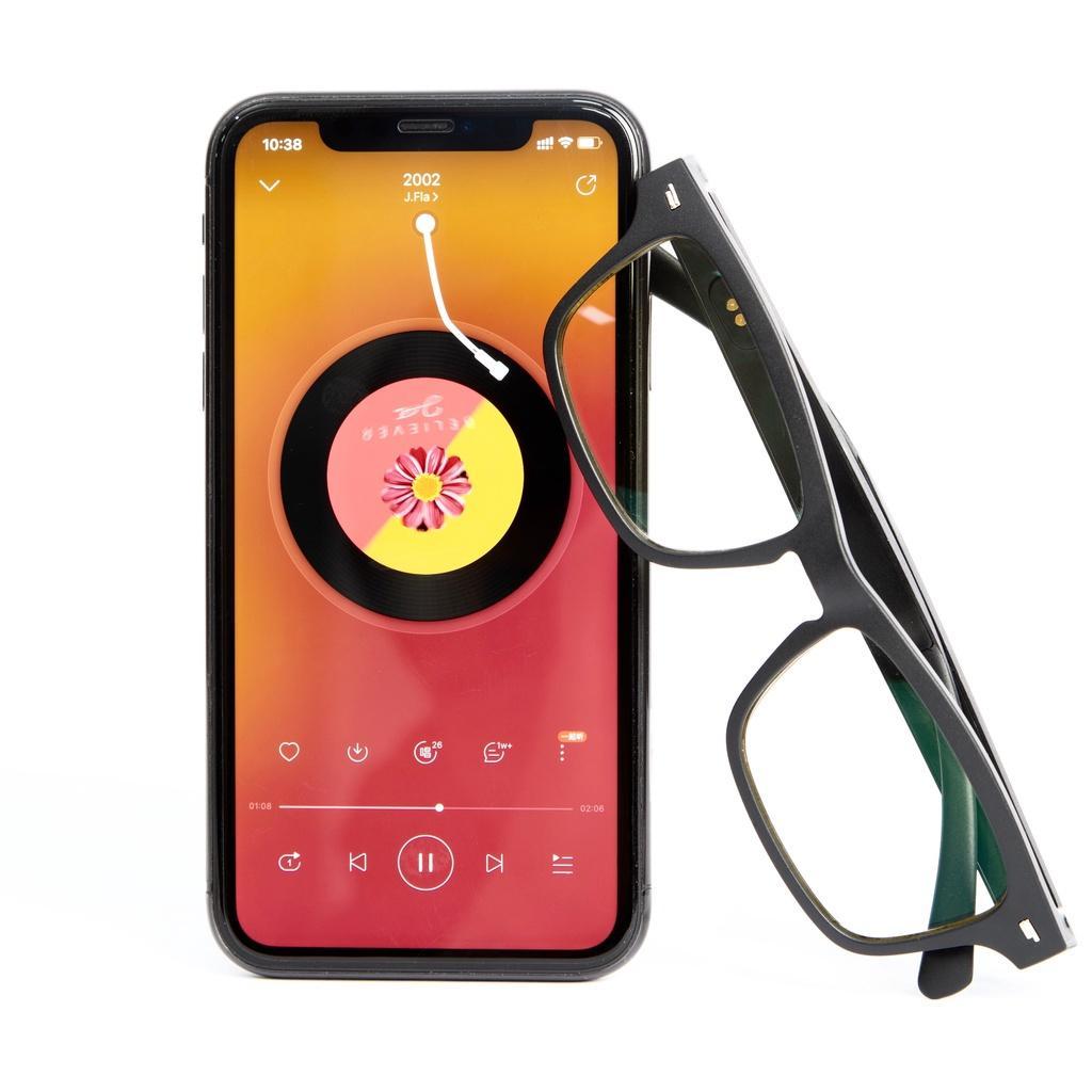 Kính Mát Kết Nối Bluetooth 5.0 Thông Minh Có Thể Nghe Gọi Kèm Ống Kính Cho IOS Android