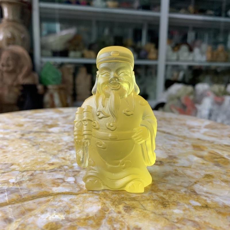 Bộ Tượng Tam Đa Ngọc Lưu Ly - cao 8cm