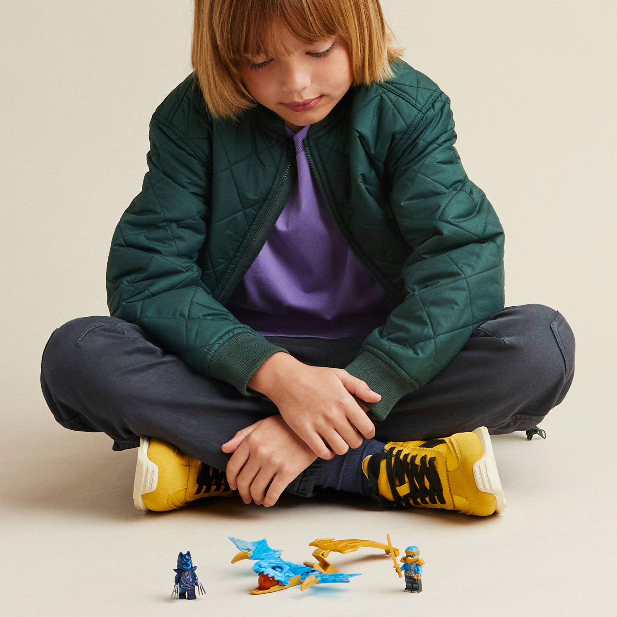 LEGO NINJAGO 71802 Đồ chơi lắp ráp Bệ phóng rồng thần của Nya (26 chi tiết)