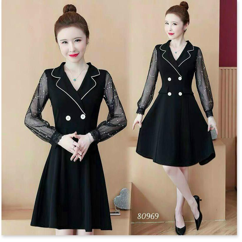 ĐẦM UMI PHỐI LƯỚI DÁNG SUÔNG SIÊU XINH MẪU MỚI NHẤT HIỆN NAY