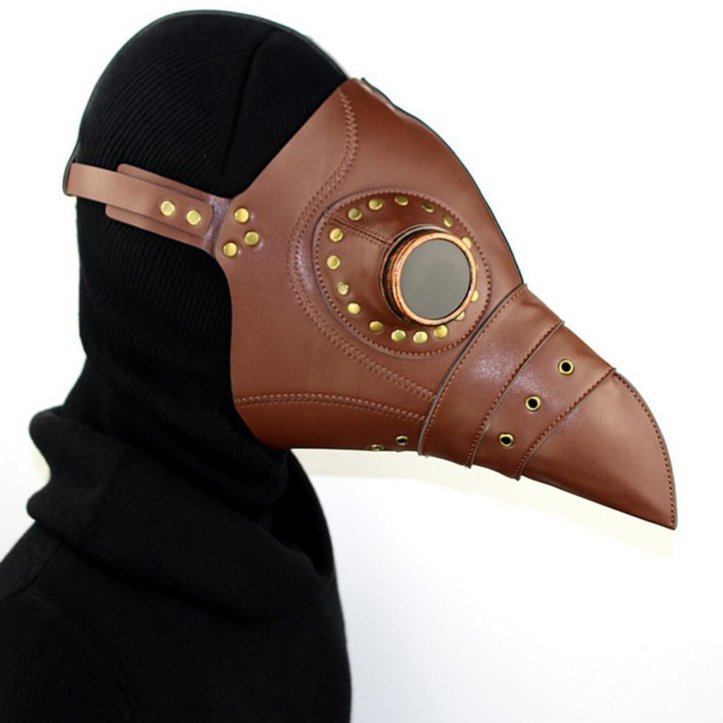 Doctor Plague Mask Long Nose Steampunk Costume Accessories For Halloween