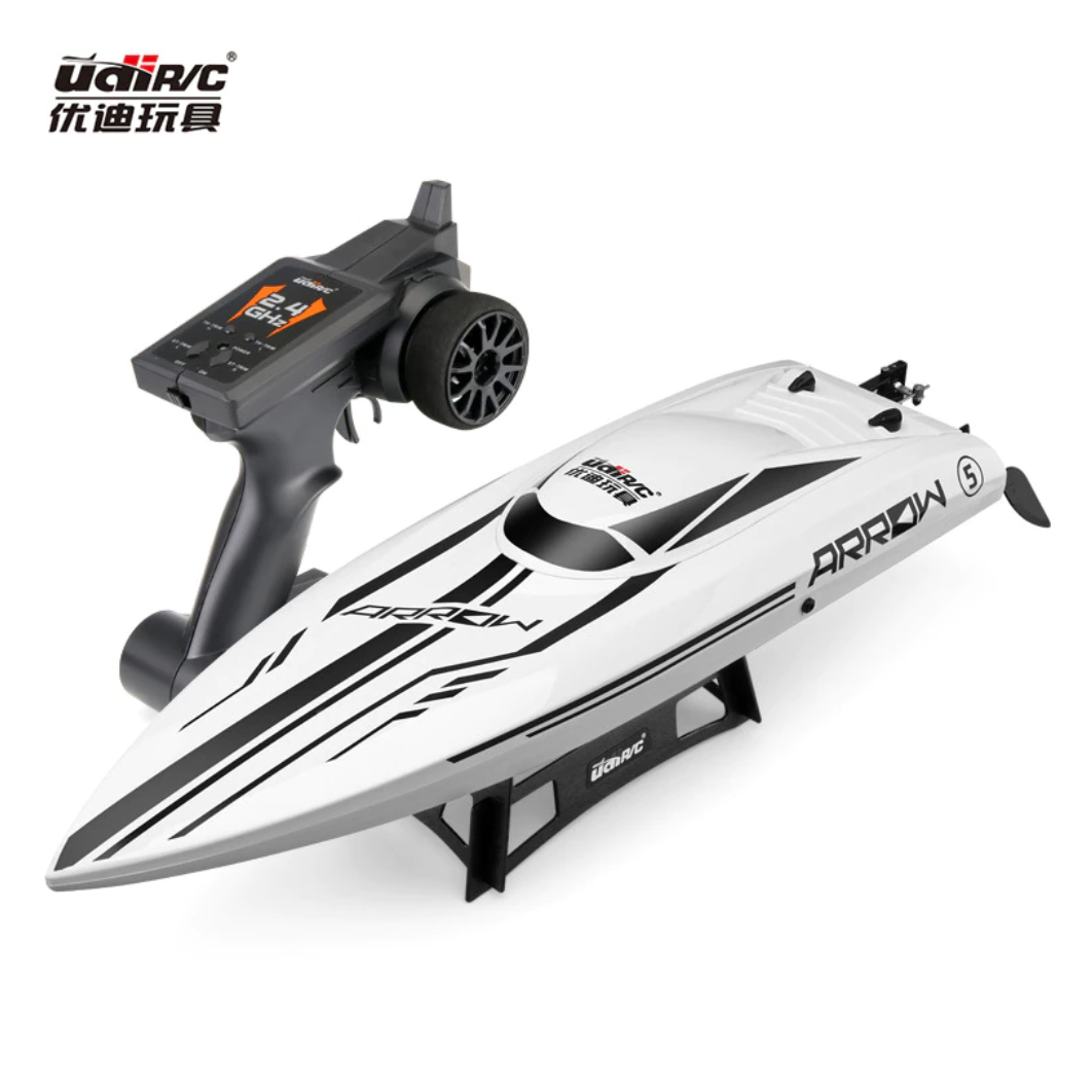 Cano điều khiển tốc độ cao UDI903 - ARROW 05 RC BOAT, Cano điều khiển tốc độ cực nhanh 50km/h kích thước lớn 63cm, Động cơ không chổi than cao cấp, Đồ chơi điều khiển cho người đam mê tốc độ