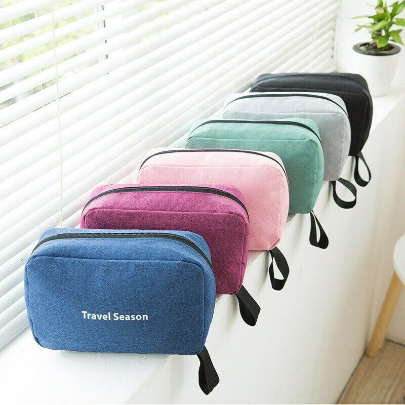 New Fashion Cosmetic Case Storage Women Makeup Bag Handle Travel Organizer Bags Artist Kit