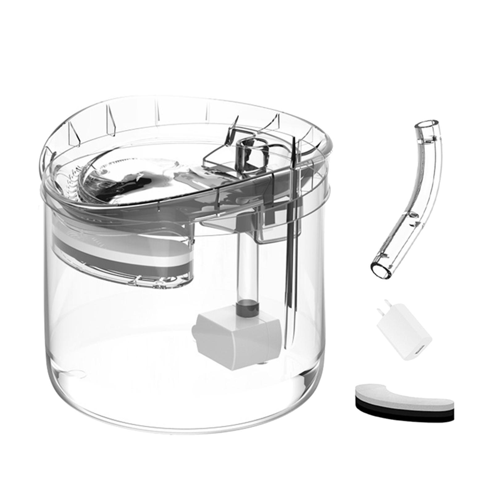 Automatic Cat Water Fountain with Faucet Cat Dog Water Fountain Water Dog Water Dispenser for Pet Healthy Drinking Fountain