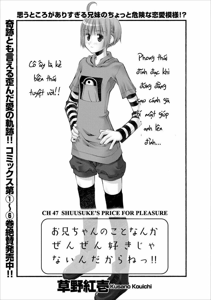 oniichan no koto nanka zenzen suki ja nai n da kara ne!! chapter 47 6