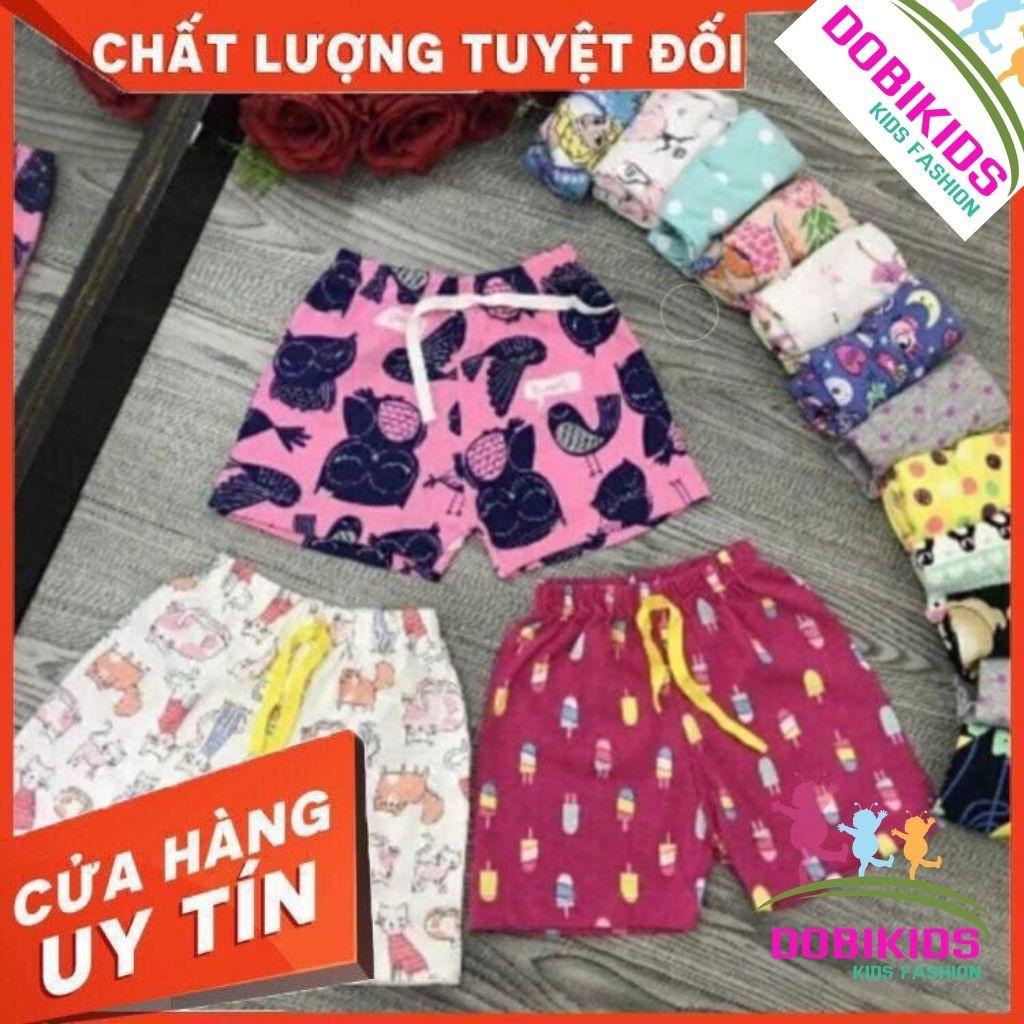 Quần đùi chục cho bé gái từ 8-27kg