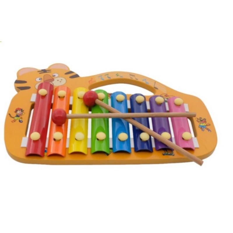 ĐỒ CHƠI - ĐÀN XYLOPHONE 8 THANH- ĐỒ CHƠI NHẠC CỤ- Giúp bé cảm nhận âm thanh nhạc cụ, phát triển đam mê