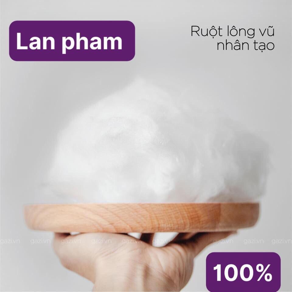 Ruột Gối Ôm Lông Vũ  Mềm Mịn Sang Trọng Cao cấp 5 Sao -  Kích Thước 35x100cm