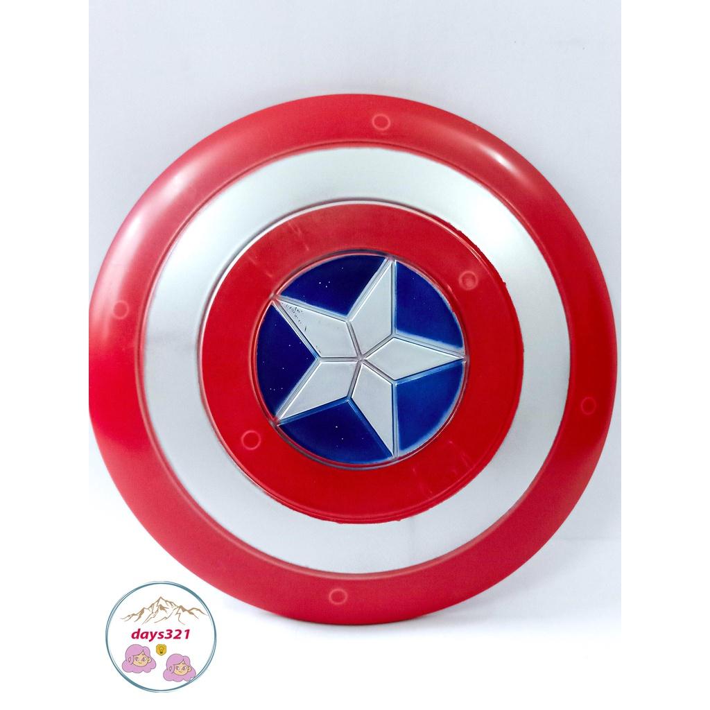 Đồ chơi khiên đội trưởng Mỹ và mặt nạ captain america có dây đeo